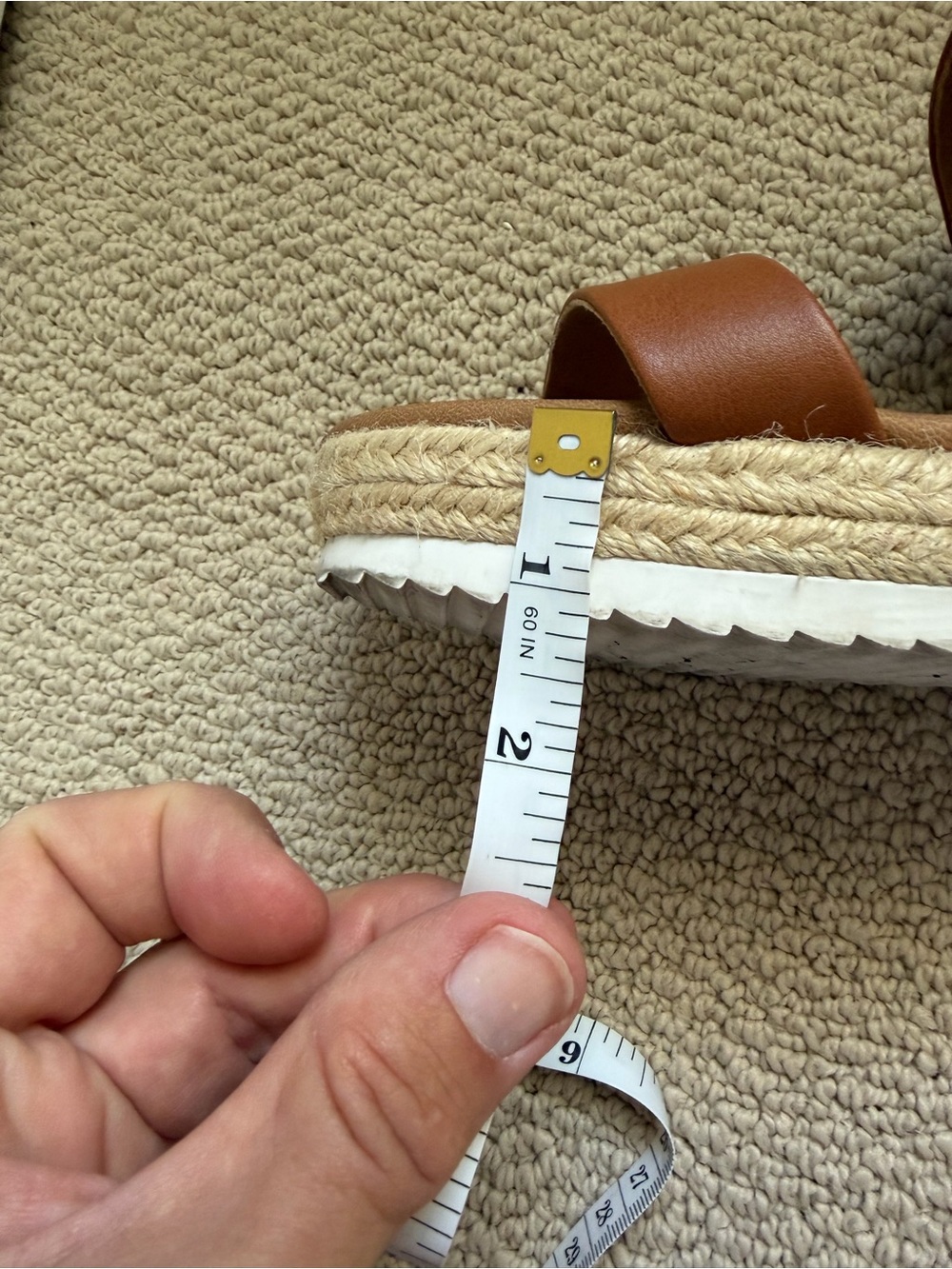 DV by Dolce Vita Elmer Tan Wedge Sandals - Picture 3 of 3